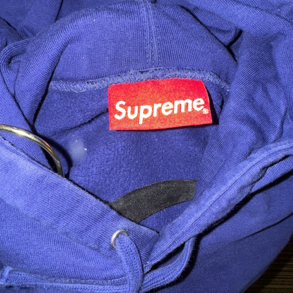 Supreme Royal Metallic Pullover